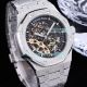 Copy Audemars Piguet Royal Oak Silver Frosted Skeleton Dial Watch 41MM (2)_th.jpg